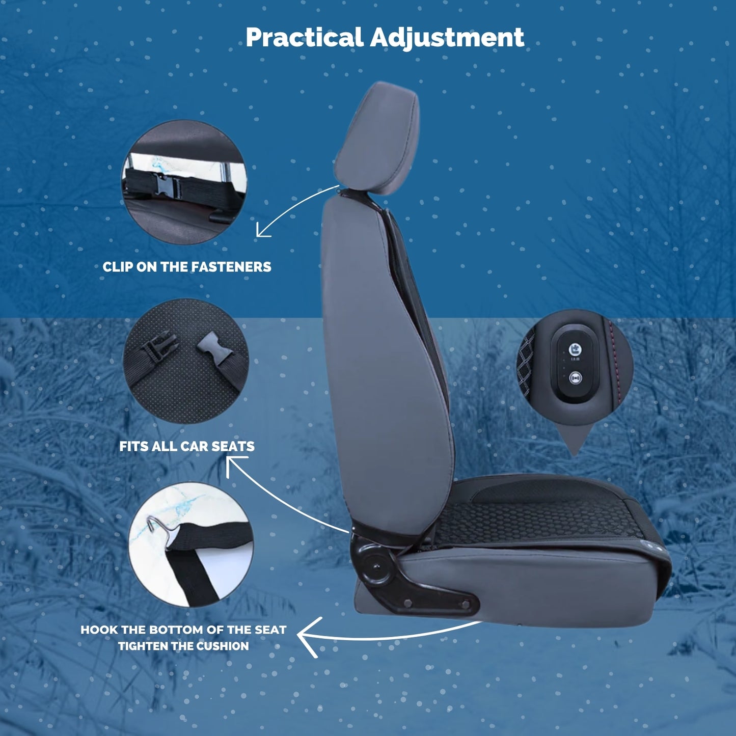 ProCool⢠Smart Car Seat Cushion