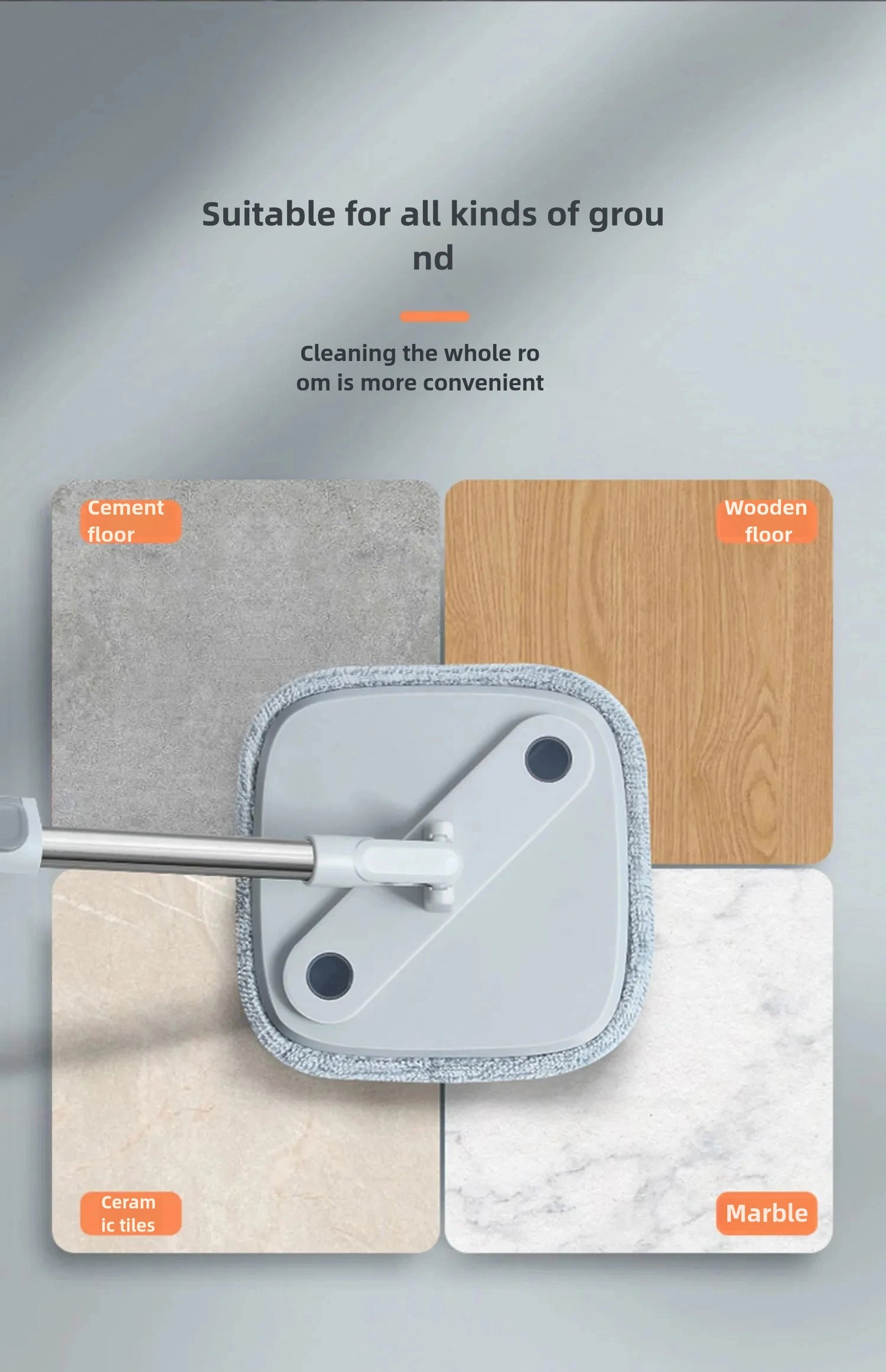 SwiftSpin Lazy Mop