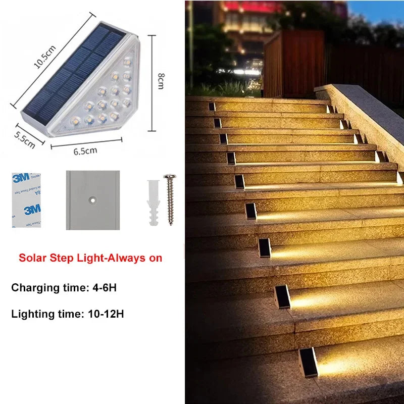 Solar Motion Step Light