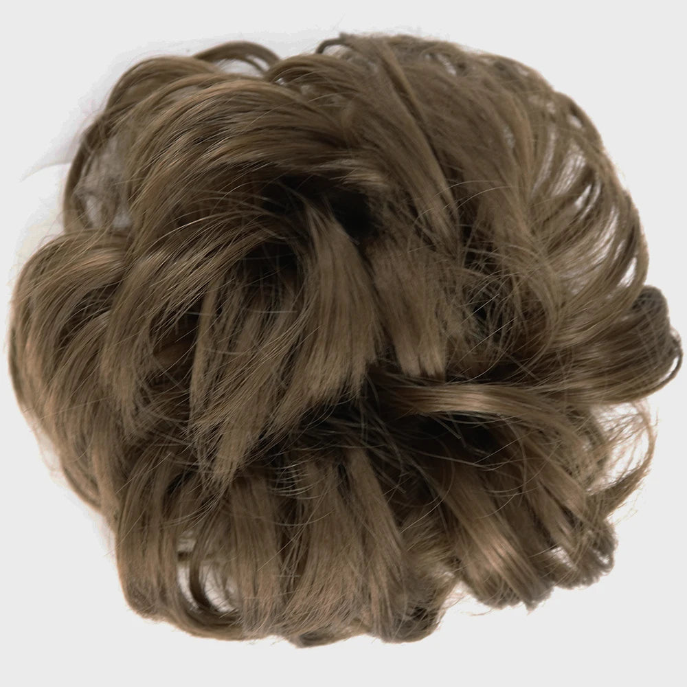 Messy Bun Hair Scrunchie - Heat-Resistant Chignon