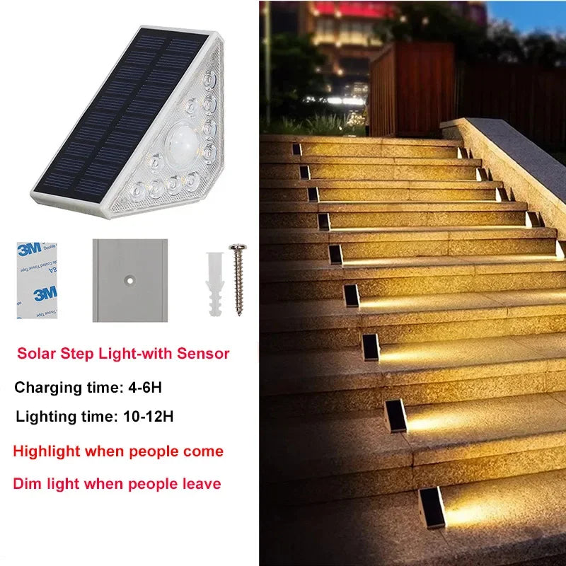 Solar Motion Step Light