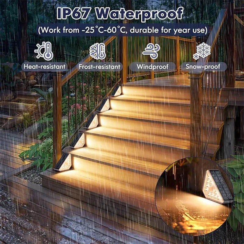 Solar Motion Step Light