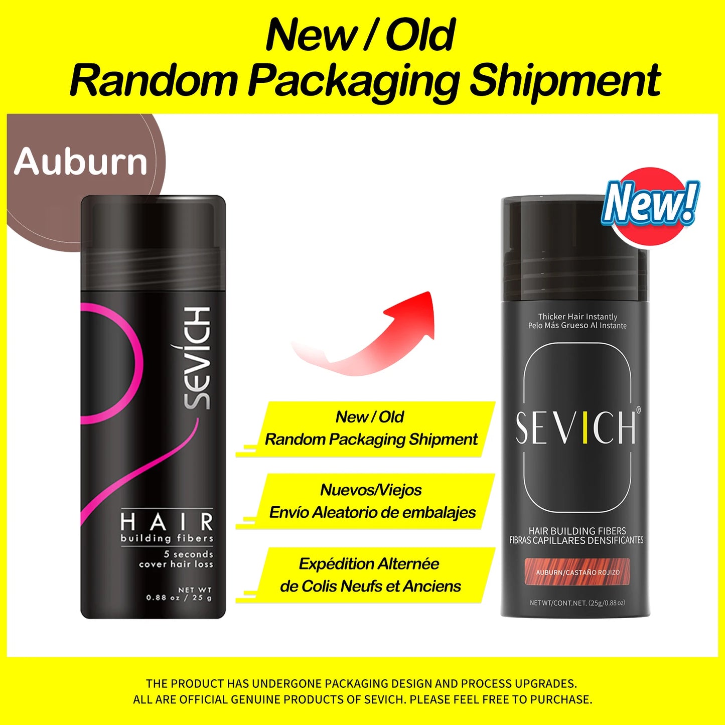Sevich Hair Fiber Powder