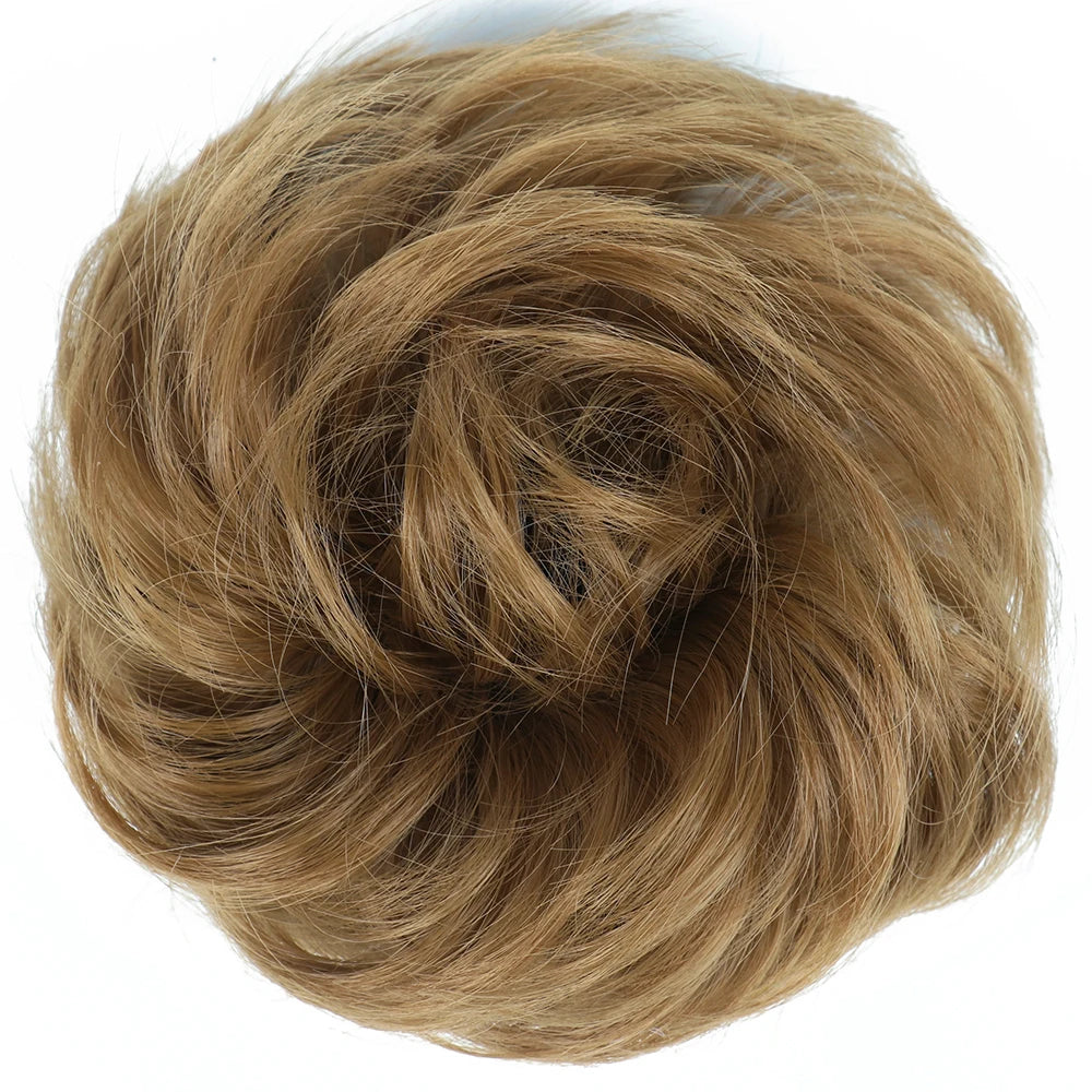 Messy Bun Hair Scrunchie - Heat-Resistant Chignon