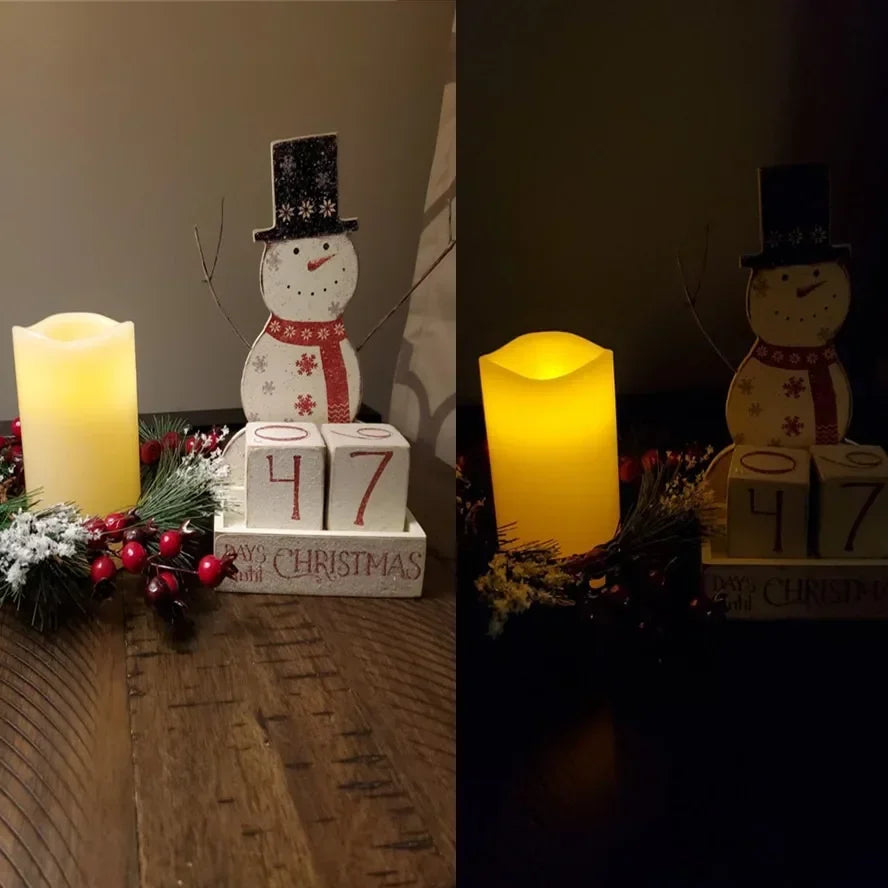 FlickerGlow LED Candle Set