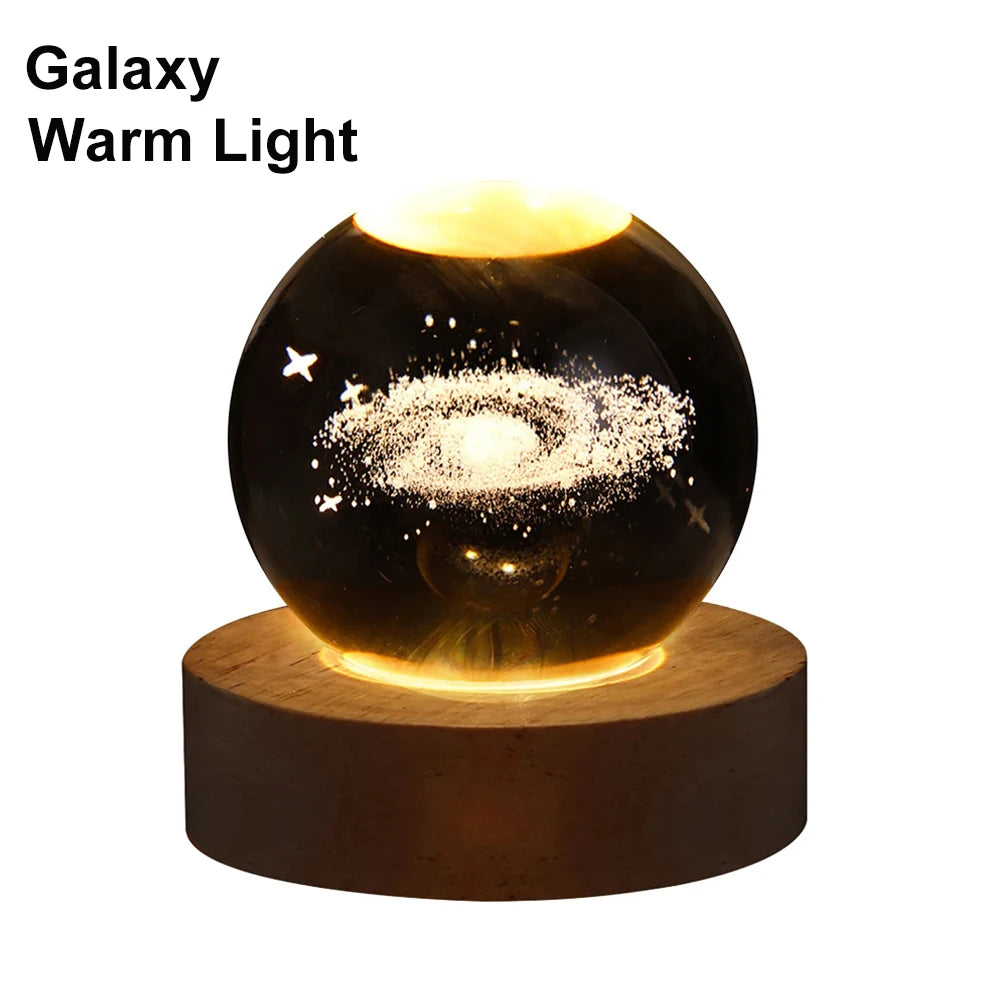 Cosmic Crystal Night Light