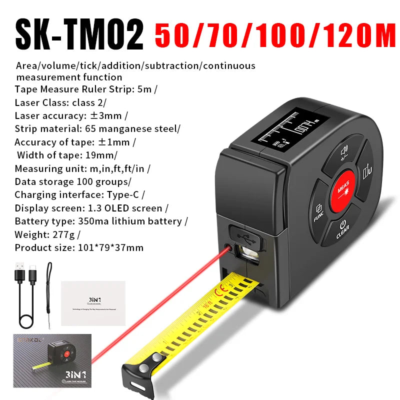 3-in-1 Laser Measure