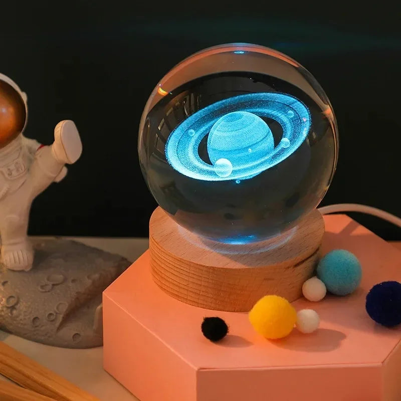 Cosmic Crystal Night Light