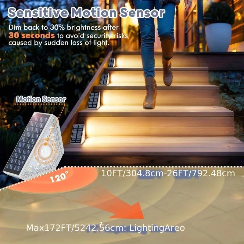 Solar Motion Step Light