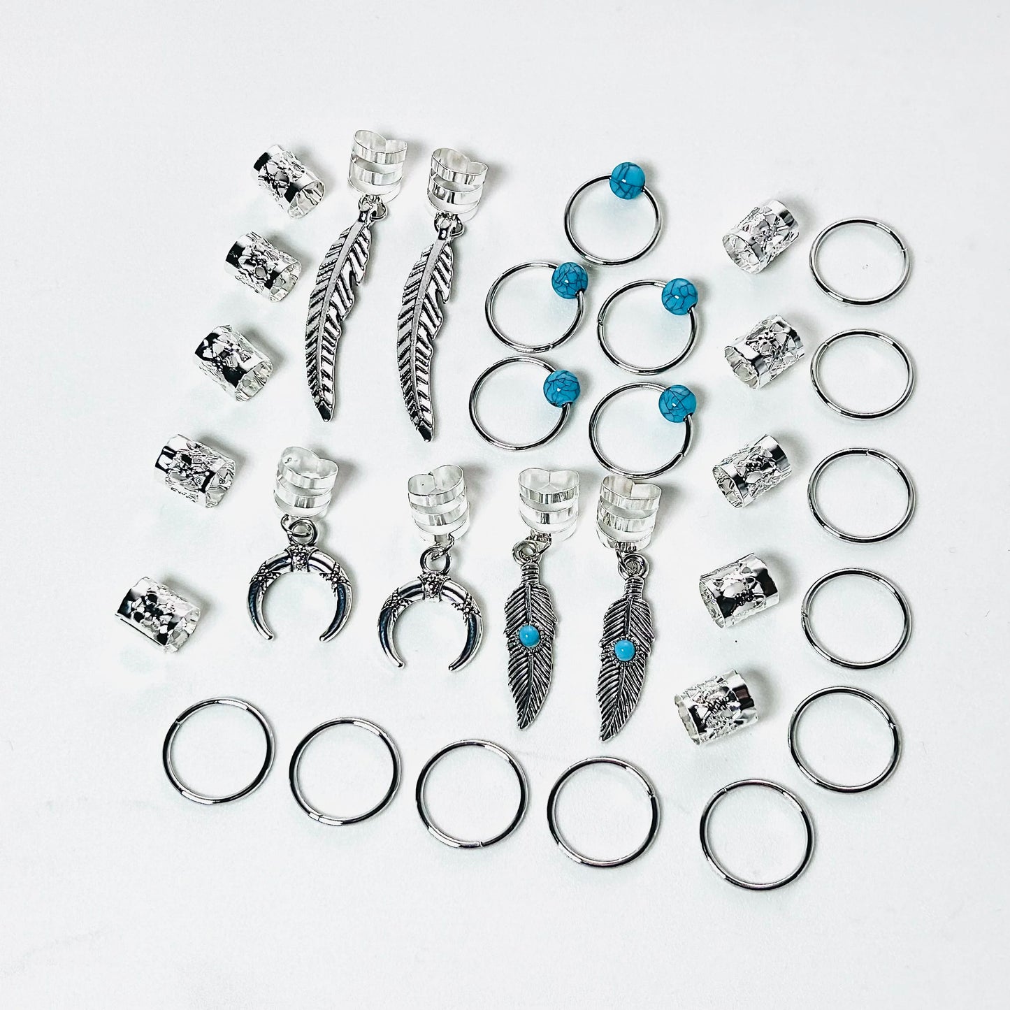 Braided Hair Beads Set