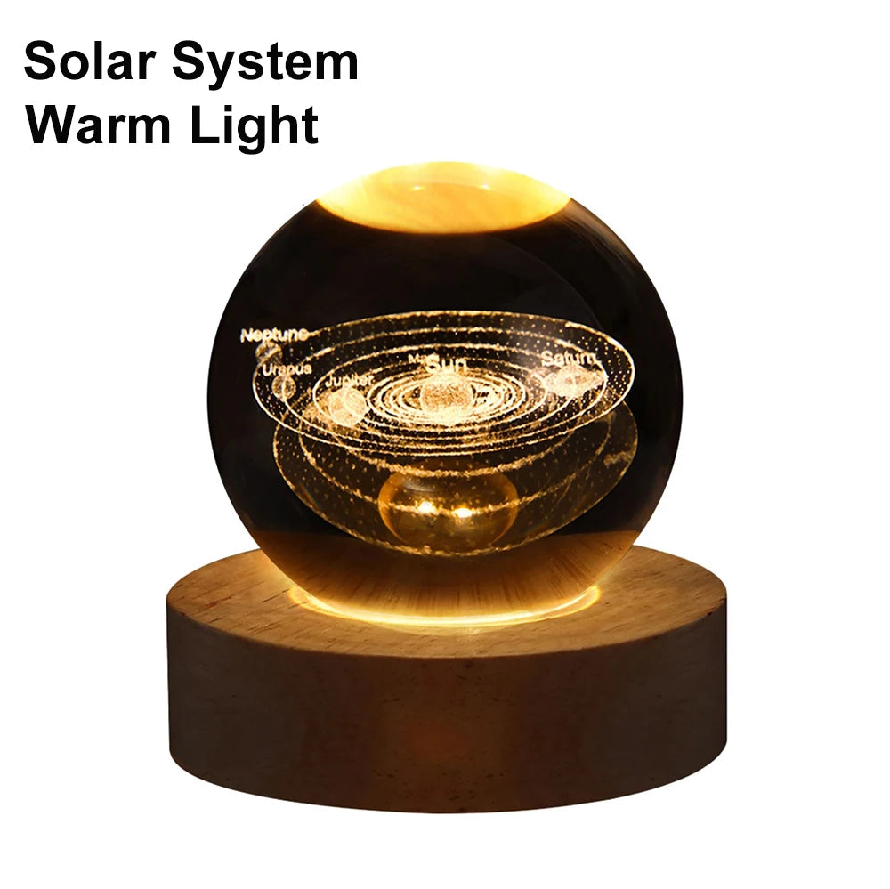 Cosmic Crystal Night Light