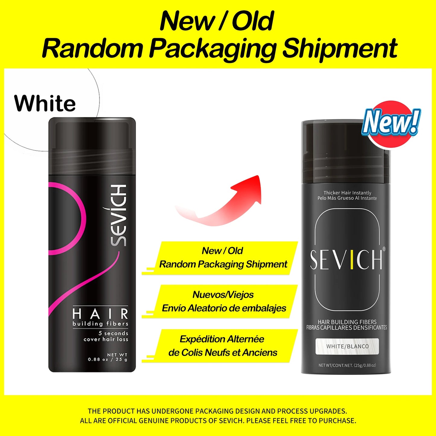Sevich Hair Fiber Powder