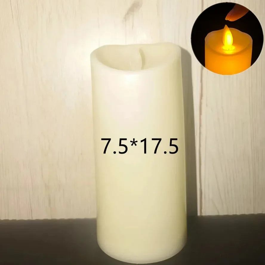 FlickerGlow LED Candle Set