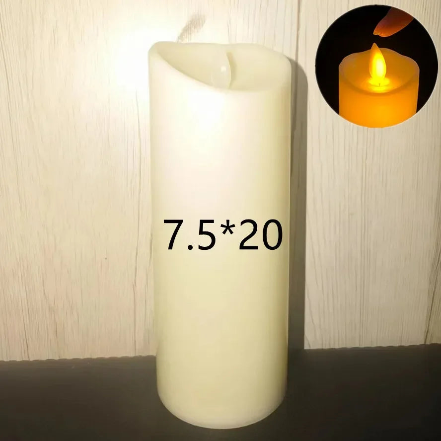 FlickerGlow LED Candle Set
