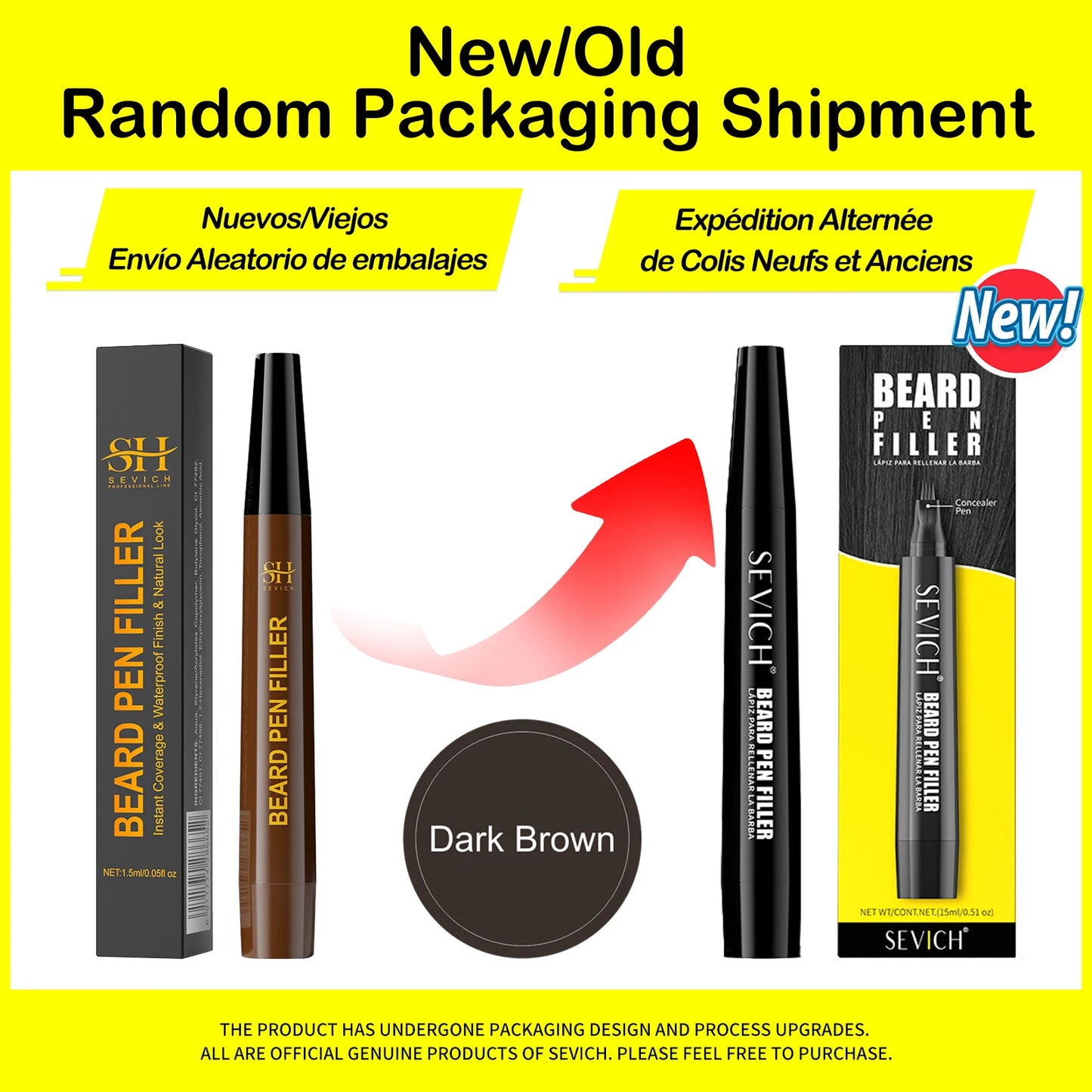 Waterproof Beard Filler Pen