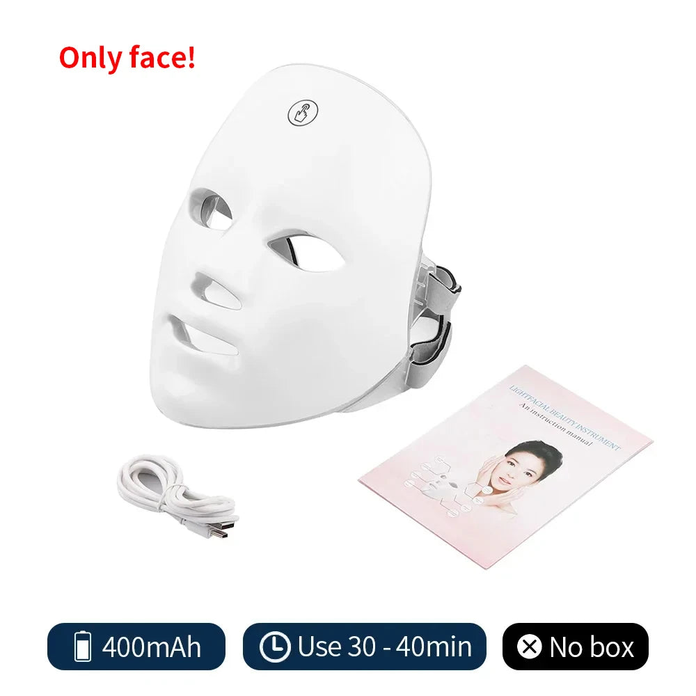 7-Color LED Face Mask