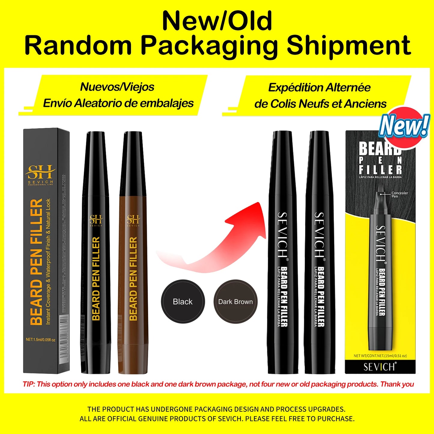 Waterproof Beard Filler Pen