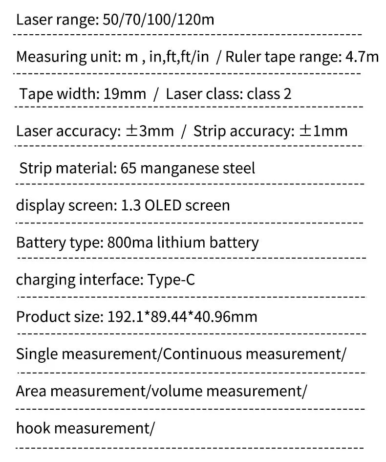 3-in-1 Laser Measure