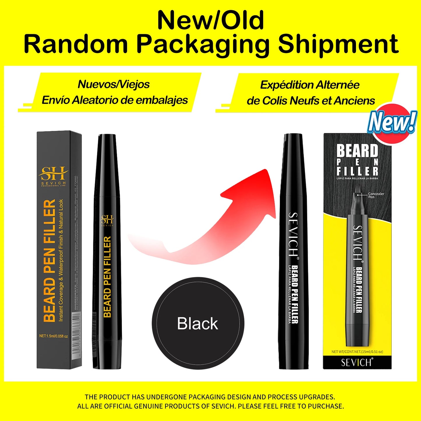 Waterproof Beard Filler Pen