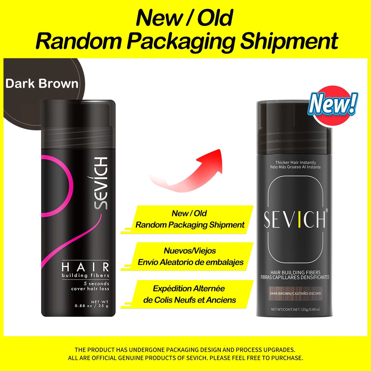 Sevich Hair Fiber Powder