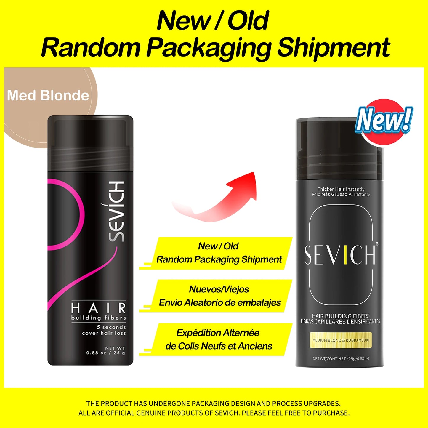 Sevich Hair Fiber Powder