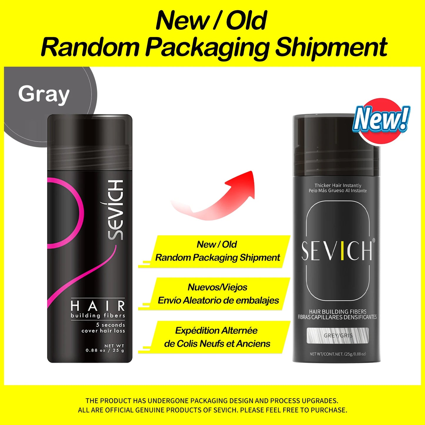 Sevich Hair Fiber Powder