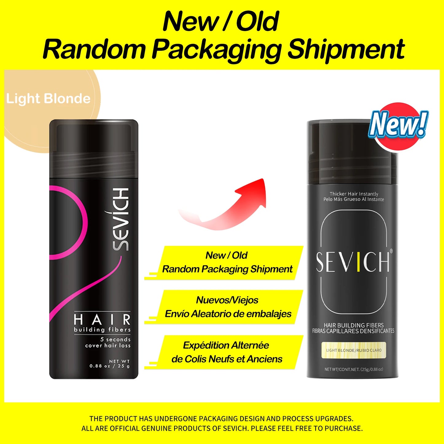 Sevich Hair Fiber Powder