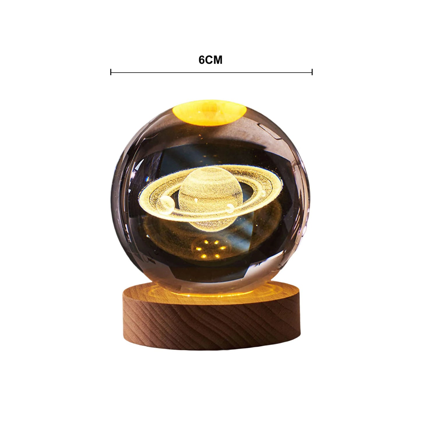 Cosmic Crystal Night Light
