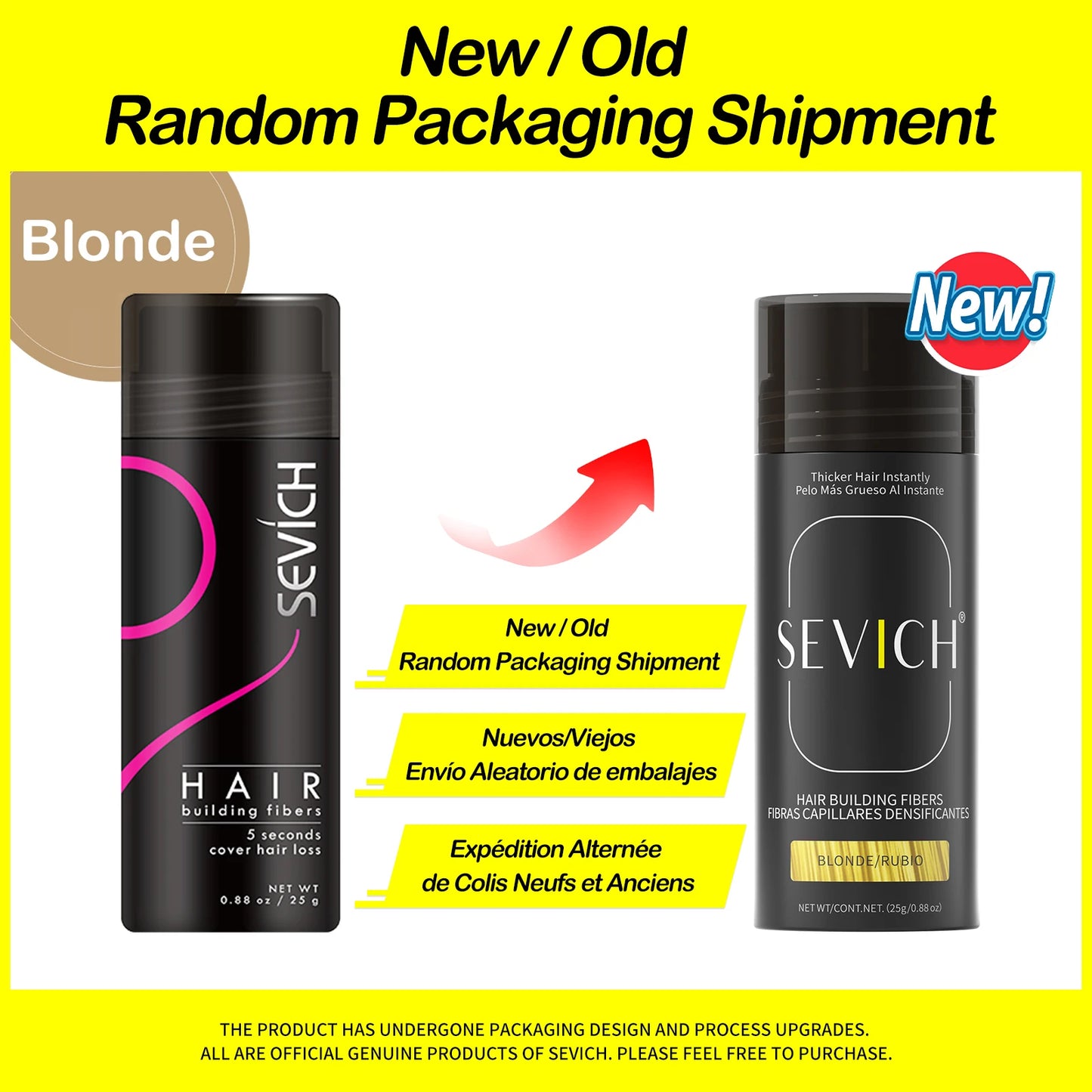 Sevich Hair Fiber Powder