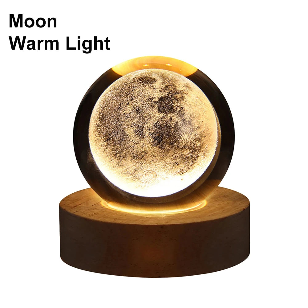 Cosmic Crystal Night Light