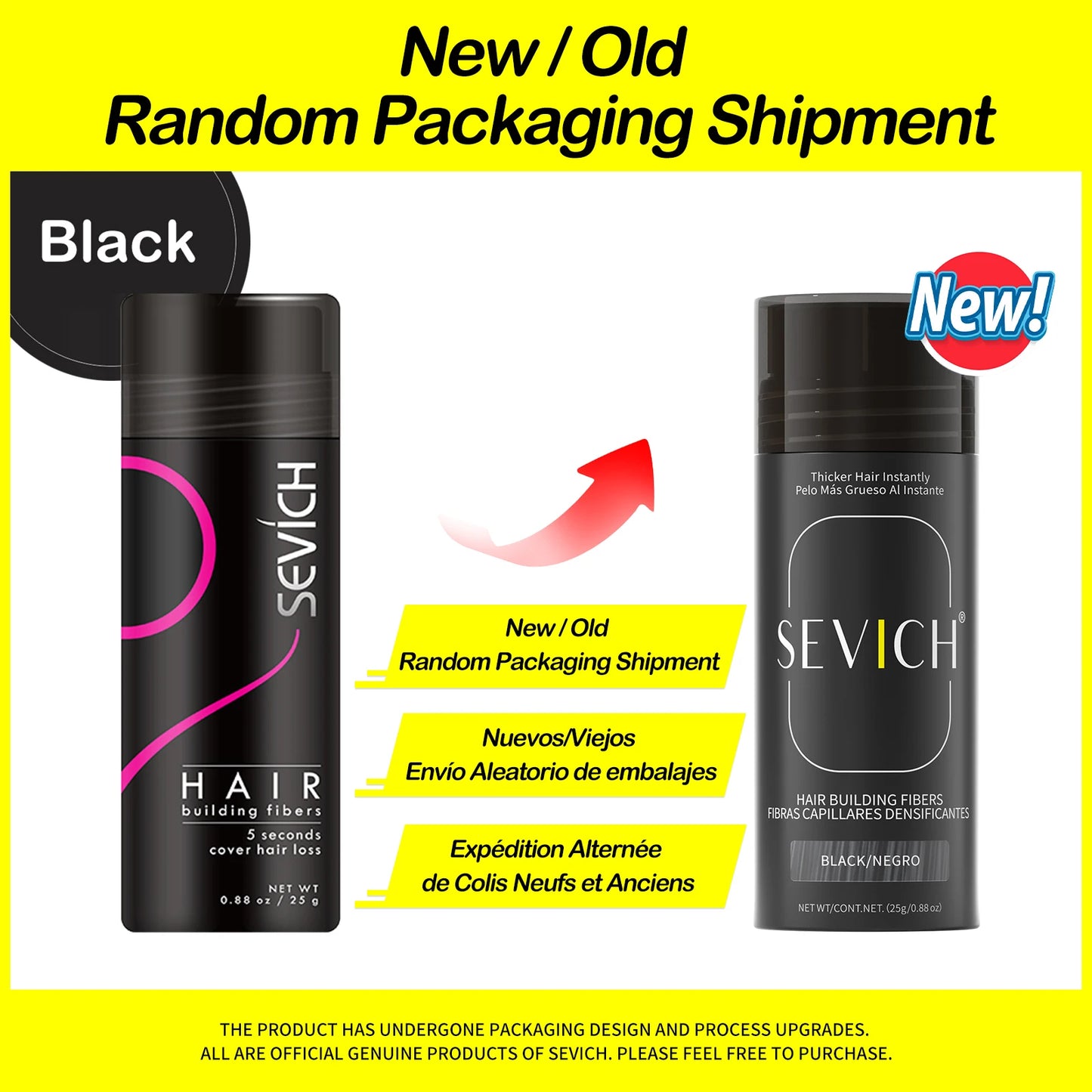 Sevich Hair Fiber Powder