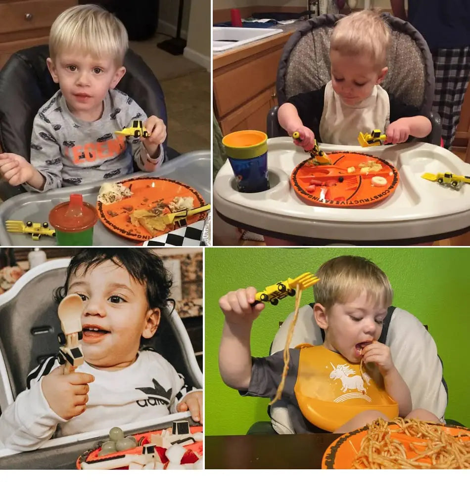Construction Kids Tableware Set