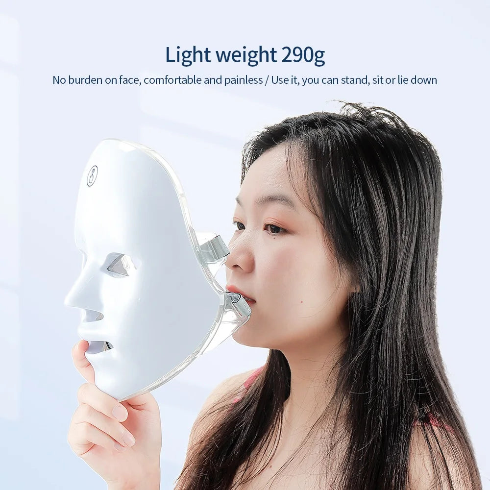 7-Color LED Face Mask