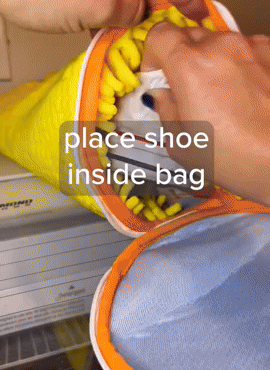 Padded Shoe Laundry Bag