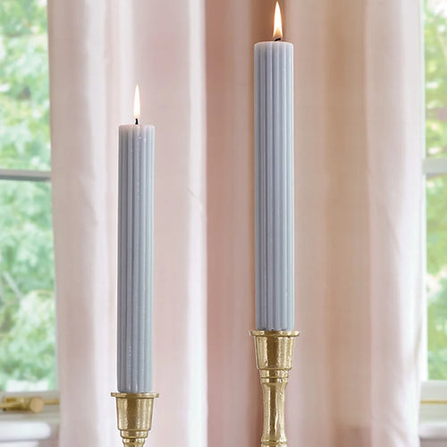 Fluted Taper Candle Set