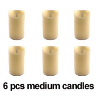 6 pcs Medium candle