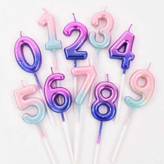 Galaxy Number Candles