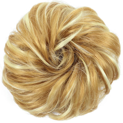 Messy Bun Hair Scrunchie - Heat-Resistant Chignon