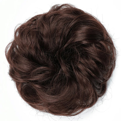 Messy Bun Hair Scrunchie - Heat-Resistant Chignon