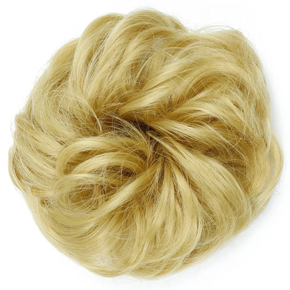 Messy Bun Hair Scrunchie - Heat-Resistant Chignon