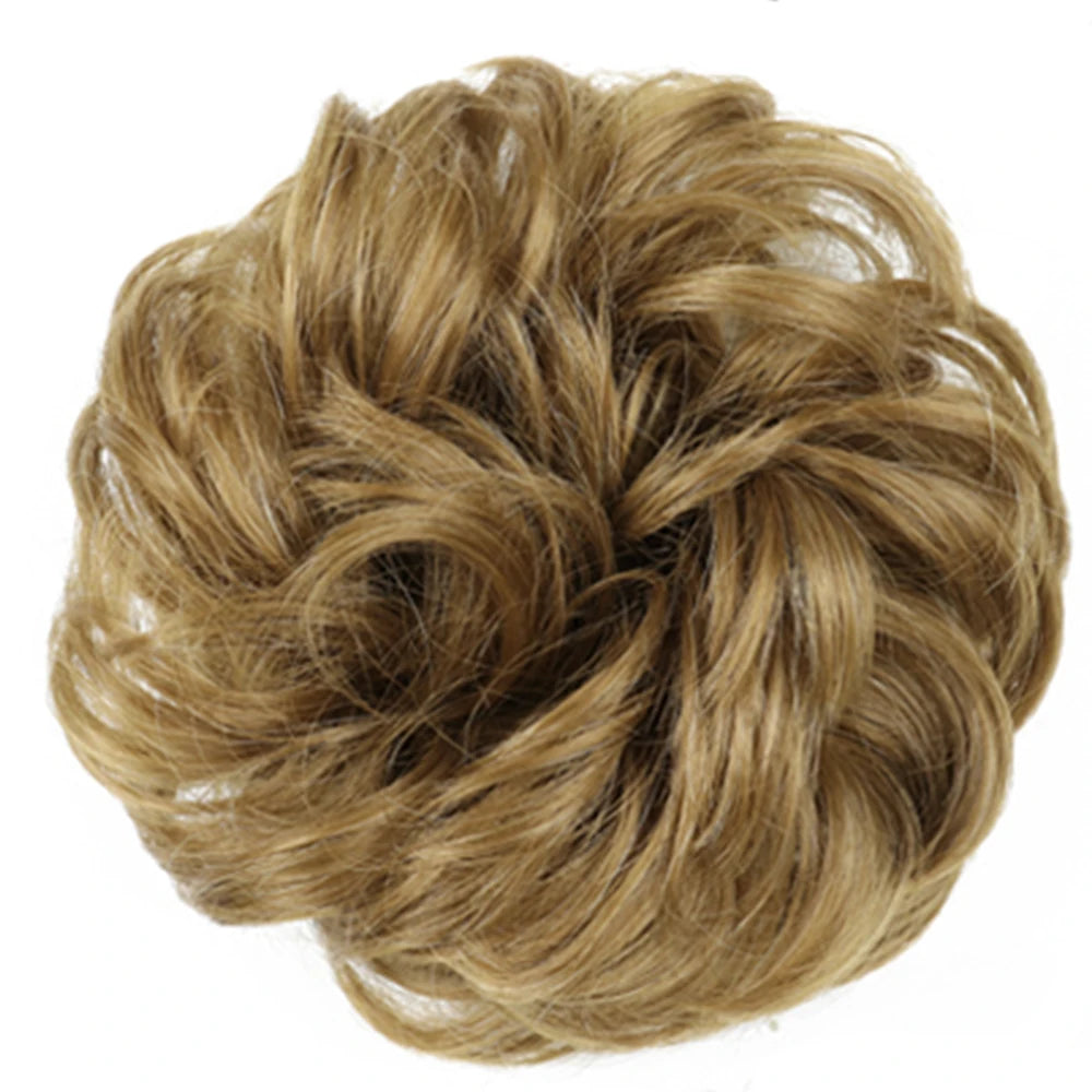 Messy Bun Hair Scrunchie - Heat-Resistant Chignon