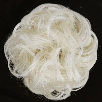 Messy Bun Hair Scrunchie - Heat-Resistant Chignon