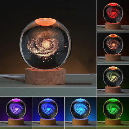 Cosmic Crystal Night Light