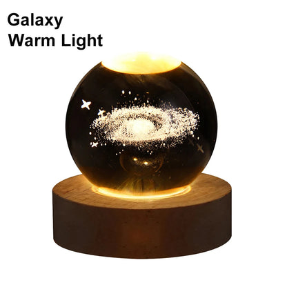 Cosmic Crystal Night Light