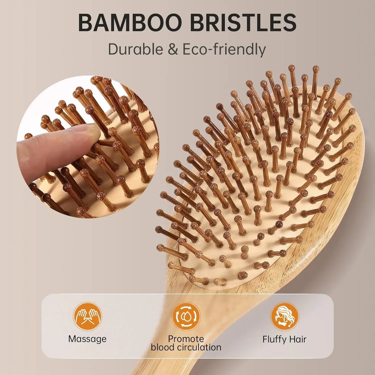 Natural Bamboo Hair Comb