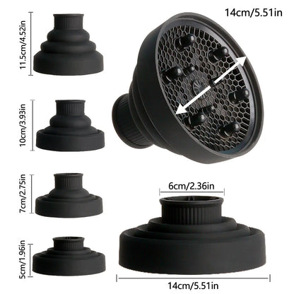 Foldable Hair Dryer Diffuser