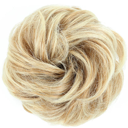 Messy Bun Hair Scrunchie - Heat-Resistant Chignon