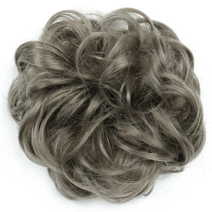 Messy Bun Hair Scrunchie - Heat-Resistant Chignon